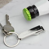 Personalised Keyring Bottle Opener