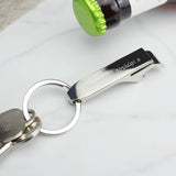Personalised Keyring Bottle Opener