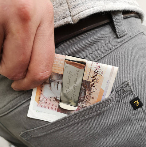 Personalised Money Clip