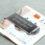 Personalised Money Clip