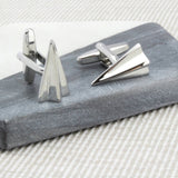 Personalised Paper Plane Cufflinks