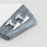 Personalised Paper Plane Cufflinks