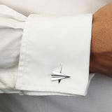 Personalised Paper Plane Cufflinks