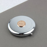 Personalised Silver Sixpence Compact Mirror