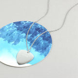 Personalised Stainless Steel Plectrum Necklace