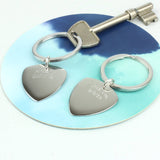Personalised Guitar Plectrum Keyring