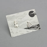 Reindeer And Christmas Tree Earrings