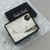 Reindeer And Christmas Tree Earrings