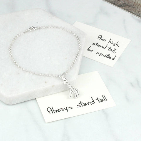 Sterling Silver Giraffe Bracelet