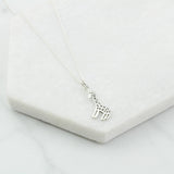 Sterling Silver Giraffe Pendant Necklace