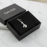 Sterling Silver Giraffe Pendant Necklace