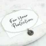 Sterling Silver St. Christopher Chain Bracelet