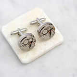 Personalised Vintage Watch Movement Cufflinks
