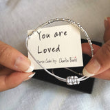 You Are Loved Morse Code Bracelet