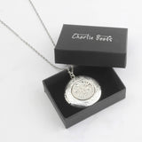 60th Birthday Vintage Sixpence Locket Necklace