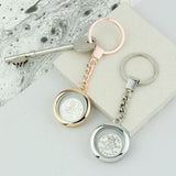 1955 70th Birthday Sixpence Locket Keyring