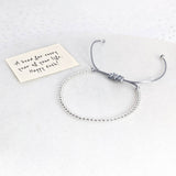 Sterling Silver Happy 50th Bead For Every Year Bracelet