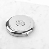 Personalised 70th Birthday Sixpence Compact Mirror