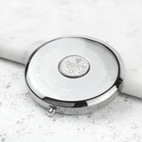 Personalised 70th Birthday Sixpence Compact Mirror