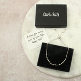 Sterling Silver 18th Birthday 18 Beads Slider Bracelet