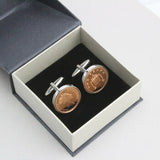 Personalised 1985 40th Birthday One Pence 1p Cufflinks