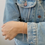 Sterling Silver 16th Birthday 16 Beads slider Bracelet