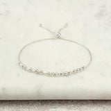 Sterling Silver 16th Birthday 16 Beads slider Bracelet