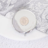 1965 60th Birthday Shilling Compact Mirror