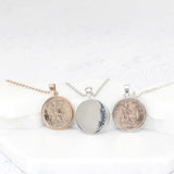 Personalised 90th Birthday Farthing Necklace