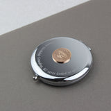 Personalised Sixpence/Farthing Compact Mirror