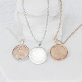 Personalised 90th Birthday Farthing Necklace