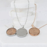 Personalised 90th Birthday Farthing Necklace