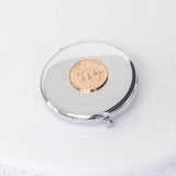 1965 60th Birthday Old Half Penny Compact Mirror