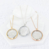 1965 60th Birthday Sixpence Locket Necklace