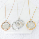 1965 60th Birthday Sixpence Locket Necklace