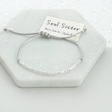 Morse Code 'Soul Sister'  Bracelet