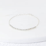 Sterling Silver Happy 21st Bead For Every Year Chain Bracelet