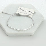 Morse Code 'Soul Sister' Bracelet
