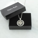 Personalised 1964 60th Enamelled Sixpence Necklace