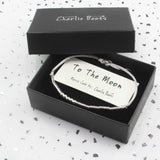 Morse Code I Love You To The Moon Bracelet