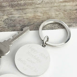 Personalised 1947 To 1966 One Shilling Keyring