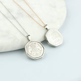 Personalised 18th / 21st Birthday Twenty Pence Necklace
