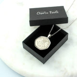 Personalised 18th / 21st Birthday Twenty Pence Necklace