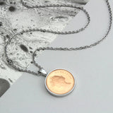 Personalised 30th 1994  Birthday One Pence Necklace