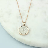 Personalised 30th Birthday Five Pence Necklace