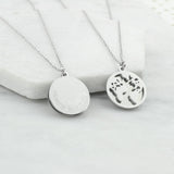 Personalised Special Location Coordinates Map Necklace