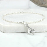 Sterling Silver Giraffe Bracelet
